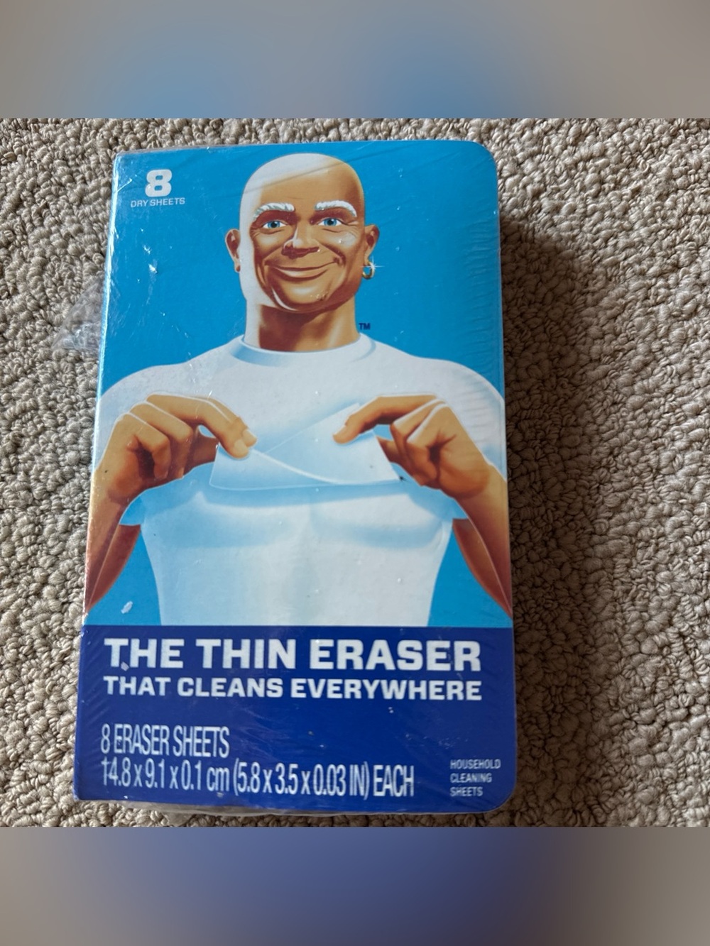 The Thin Eraser Household Cleaning Sheets - Blue